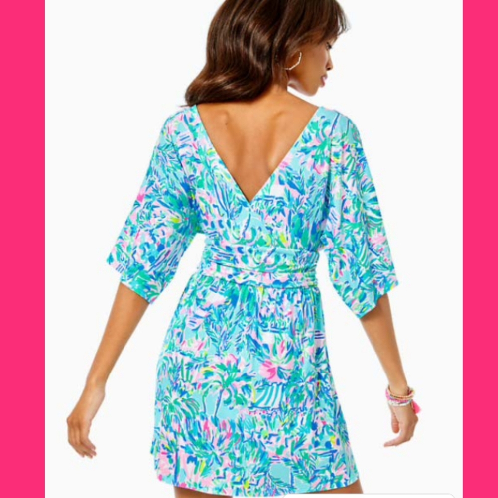 🌸  Lilly Pulitzer Parqigi Skort Romper  L